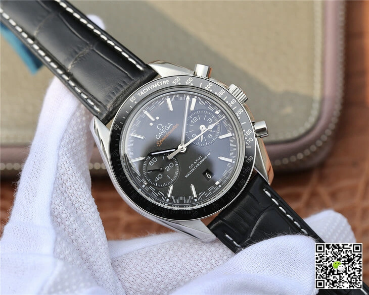 Omega Speedmaster Racing Chronograph 329.33.44.51.01.001 OM Factory 1:1 Best Edition Replica Watch Black Strap